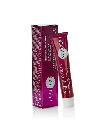 HairTON Hair Dye No-amonia 7.12 Blonde Violet Ash -50 Ml