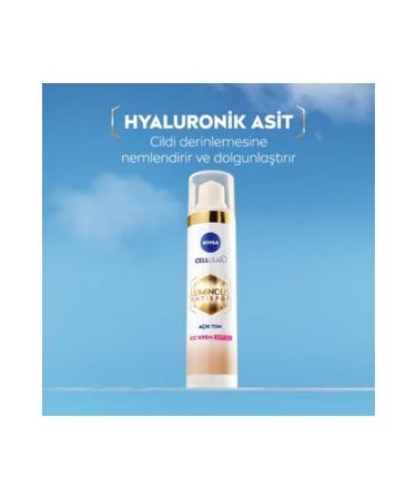 NIVEA Luminous630 Anti-Dark Spot SPF30 CC Face Cream Light Tone 40 ml - Buy Online on GoSupps.com