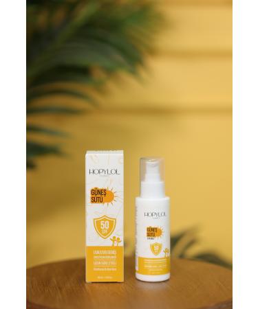 HOPYLOL 50+15 Spf Factor High Protection and Anti-Stain Sun Milk 100ml - Buy Online on GoSupps.com