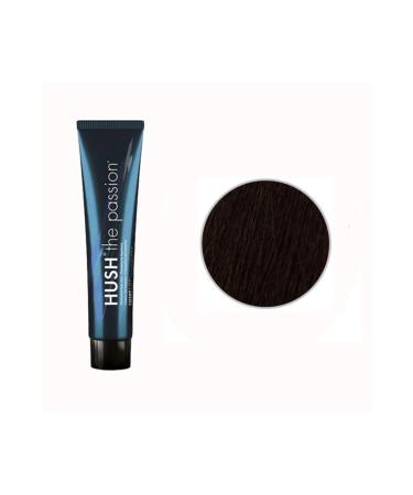 HUSH The Passion Smartart Hair Dye 5/77 Intense Chocolate Light Brown 60 ml Oxidizer-free.