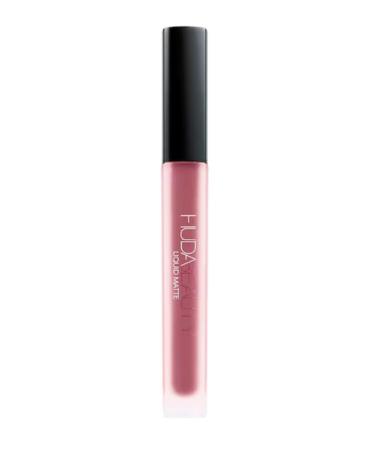 HUDA BEAUTY Liquid Matte Long Wear Lipstick Muse- Matte Finish Liquid Lipstick