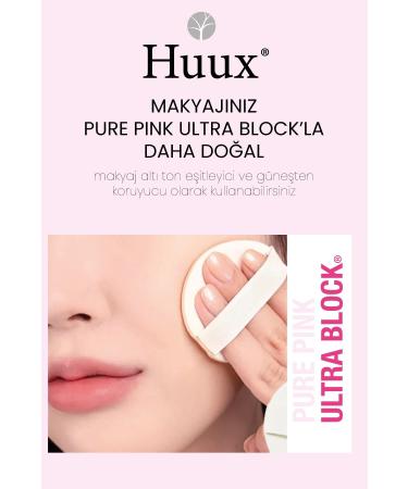 Huux Tone Equalizing Brightening Sun Cream Spf50+ & Ultra Power Block Tone Up Base Pure Pink 50 Ml - Buy Online on GoSupps.com