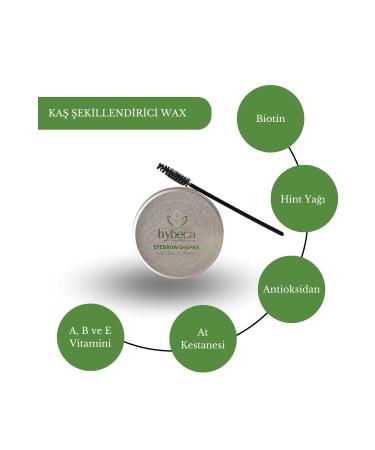 Hybeca Eyebrow Shaping and Fixing Wax