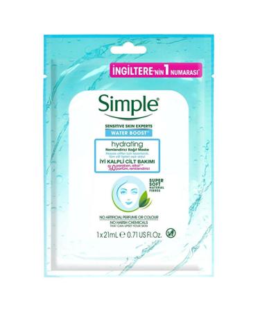 Simple Water Boost Moisturizing Mask