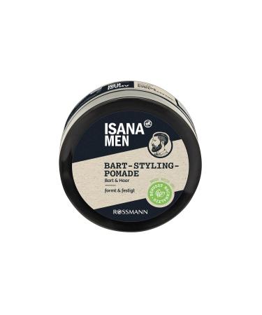 ISANA Men Beard Care Pomade with Argan and Canola Oil 50 ml