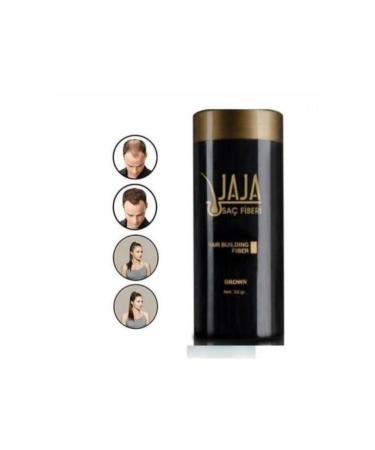 Jaja Fibers Hair Thickener Topik 50 Gr Hair Concealer Black -black Fiber - Buy Online on GoSupps.com