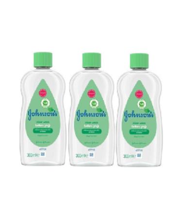 Johnson's Aloe Vera Baby Oil 300 ml 3 Pieces