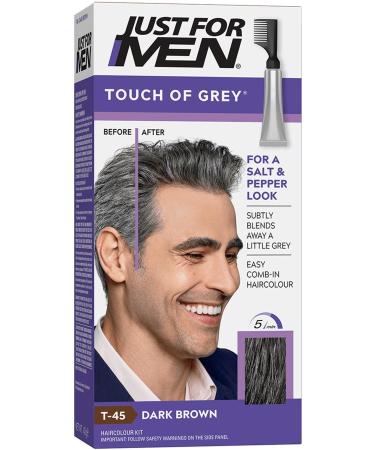 Just For Men : Touch Of Grey Hair Dye Dark Brown : Hair Dye