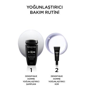 Kerastase Densifique Cure Densifique Homme Hair Thickening Care Cure 6mlx30 6ml*30 - Buy Online on GoSupps.com