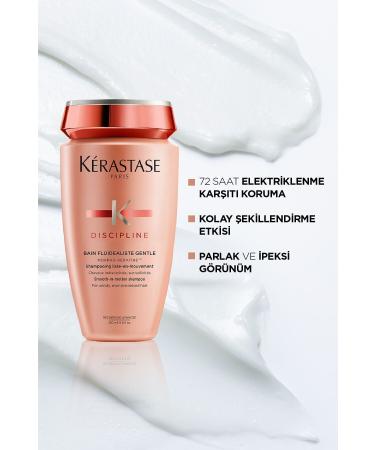Kerastase Discipline Bain Fluid aliste Sulfate-Free Shampoo for Difficult to Style Hair 250ml00 - Buy Online on GoSupps.com