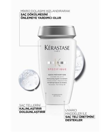 Kerastase Specifique Bain Prevention Anti-Hair Loss Shampoo 250 ml - Buy Online on GoSupps.com