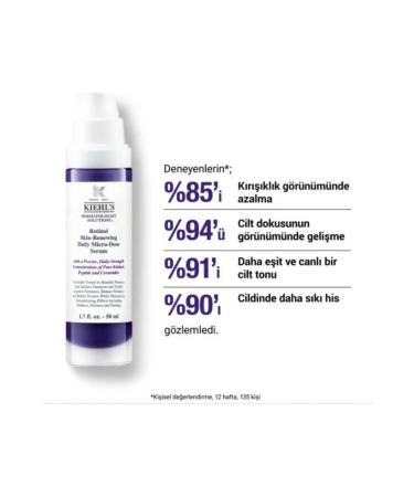 Kiehl's Retinol Skin-Renewing Daily Micro-Dose Serum 30ML - Buy Online on GoSupps.com