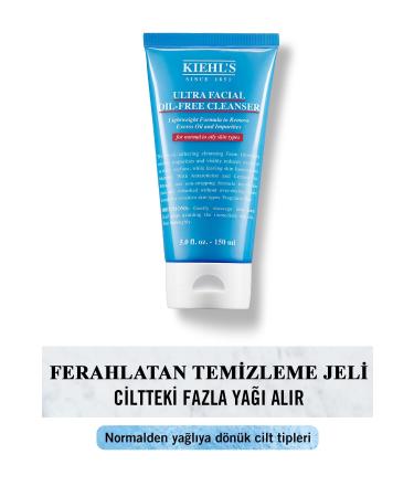 Kiehl's ULTRA FACIAL OIL-FREE LONG-LASTING NOURISHING CLEANSING GEL FOR O LY SK N 150 ML DEMBA3740