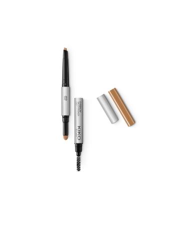KIKO EYEBROW PRODUCTS - EYEBROW MULTITASKER 3-IN-1 - 02 Blondes and Redhead