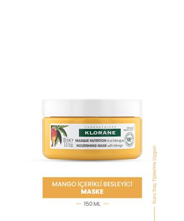 Klorane Mango Nourishing Hair Care Mask 150 Ml
