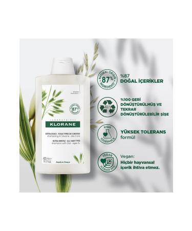 Klorane Oatmeal Ultra Sensitive Shampoo 400 Ml - Buy Online on GoSupps.com