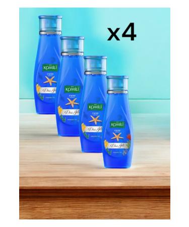 Komili Energy Shower Gel 500 ml X4 Pieces