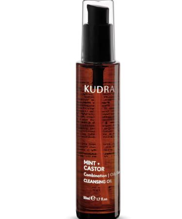 Kudra Purifying Moisturizing Face and Makeup Remover Oil with Indian Mint Oil 50 ml