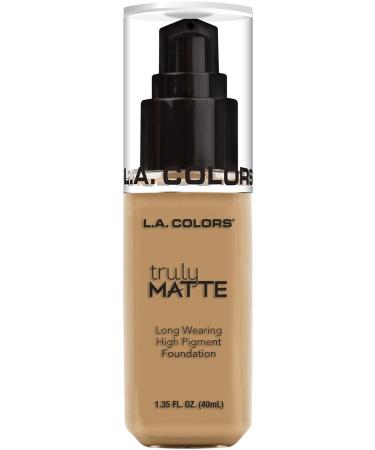 La Colors Truly Matte Foundation Medium Beige