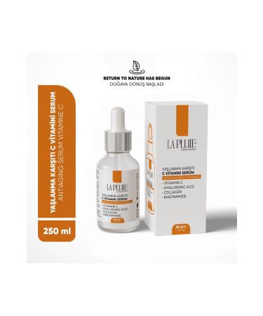 La Pluie Anti-Aging Vitamin C Serum 30ML VITAMINE C+HYALURONIC ACID+COLLAGEN+NIACINAMIDE