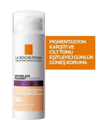 La Roche Posay Anthelios Pigment Correct Light Tone Anti cream DEMBA113 - Buy Online on GoSupps.com