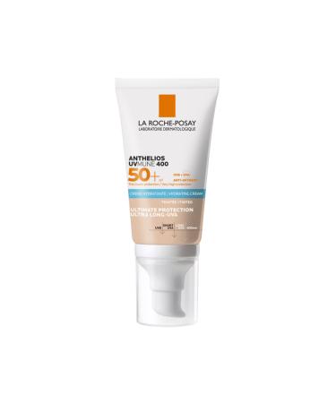 La Roche Posay Anthelios UVmune Fluid - Tinted moisturizer and SPF50 sunscreen for all skin types 50ml - Buy Online on GoSupps.com