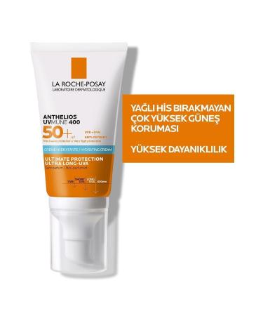 La Roche Posay Anthelios Uvmune SPF+50 High Protection Face Sun Cream for Sensitive Skin - Buy Online on GoSupps.com