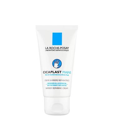 La Roche Posay Cicaplast Mains Fast-Absorbing Hand Cream for Dry Damaged and Irritated Hands 50ml