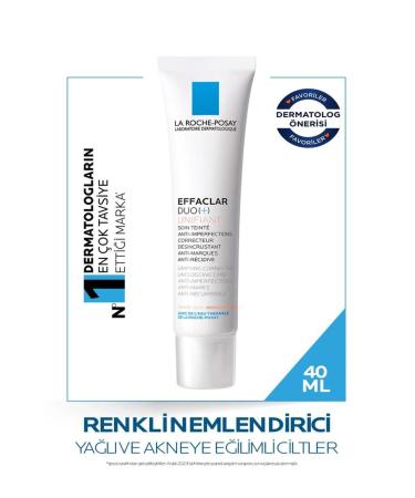 La Roche Posay EFFACLAR DUO + UNIFIANT PORE OPENING SKIN TONE EQUALIZER - 40 ml