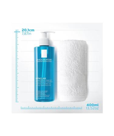 La Roche Posay Effaclar Fragrance-Free Alcohol-Free Purifying Cleansing Gel for Oily and Irregular Skin Types 400ml - Buy Online on GoSupps.com