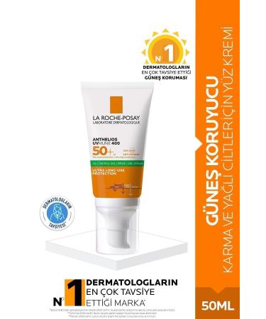 La Roche Posay Moisturizing Sunscreen that Helps Reduce the Appearance of Blemishes Spf50+ 50ml KEYO274