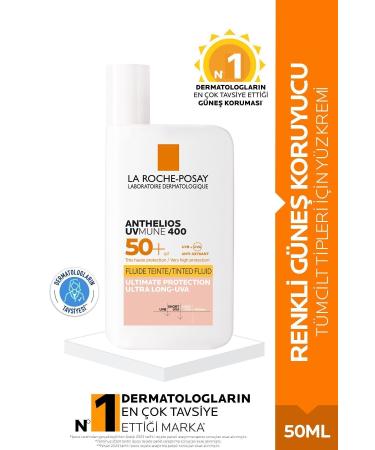 La Roche Posay Protective Sun Cream for Sun Intolerant and Sensitive Skin Spf50 50ml KEYO250