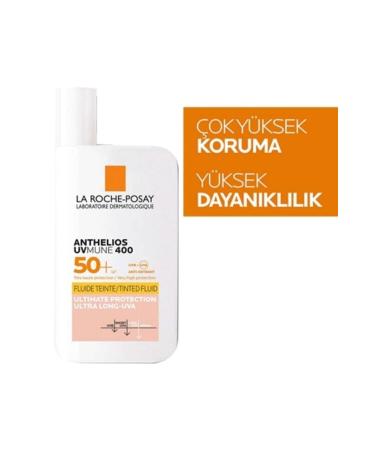 La Roche Posay SPF50+ UVMUNE 400 Invisible Fluid Tinted Sunscreen 50ml