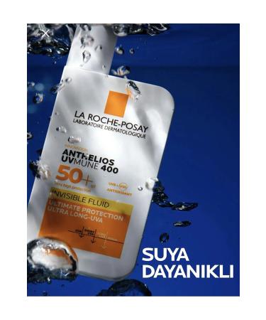 La Roche Posay Anthelios UVmune 400 Fluid Sunscreen for All Skin Types Spf 50 50 ml - Buy Online on GoSupps.com