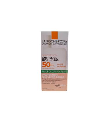 La Roche Posay Anthelios Uvmune 400 Oil Control Tinted Fluid Spf50+ Tinted Sun Cream 50ml