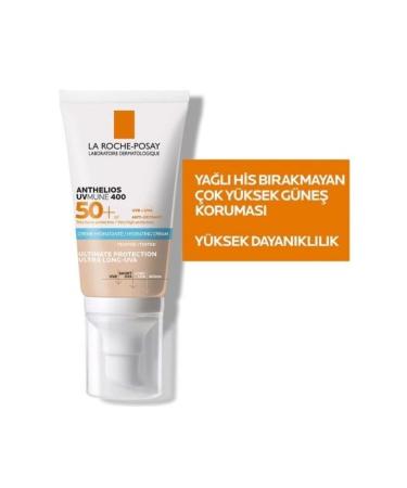 La Roche Posay Anthelios UVMune SPF50+ Water and Sweat Resistant Face Sunscreen for Dry and Sensitive Skin - COLORFUL