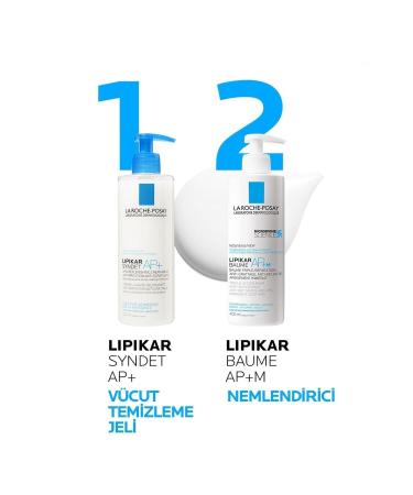 La Roche Posay Ap + m Lipikar Baume Balsam Lotion 400ML Special for Atopic Prone Skin - Buy Online on GoSupps.com
