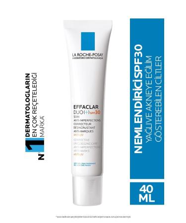 La Roche Posay Oily Skin Cream UVA & UVB Rays Protection Cream 40.ml Effaclar Duo (+) Spf30 Repair37