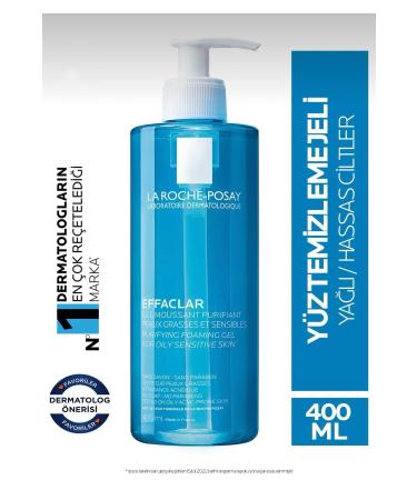 La Roche Posay Effaclar Facial Cleansing Gel for Oily/Acne Prone Skin 400 ml 3337872411991