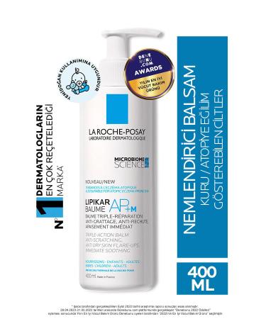 La Roche Posay Lipikar baume Balsam Lotion Ap+m Skin Prone to Atopy 400 Ml