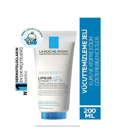 La Roche Posay LA ROCHE-POSAY LIPIKAR SYNDET AP+ PERFUME-FREE BODY WASH GEL-200 ML