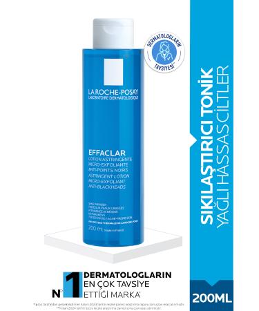 La Roche Posay Pore Minimizing Firming Toner for Oily and Acne Prone Skin Passi.4714