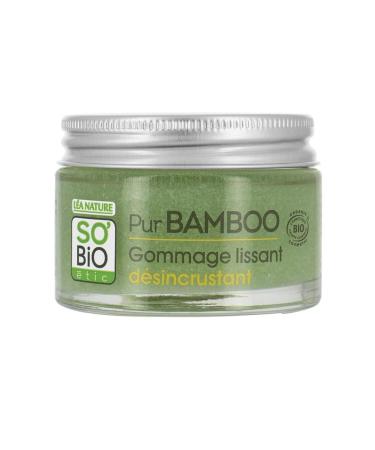 So'Bio Etic Organic Bamboo Purifying Smoothing Scrub Pur Bamboo Deep Cleansing Smoothing Scrub 50 ml - Buy Online on GoSupps.com