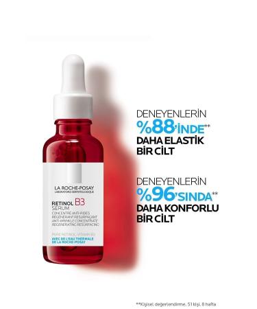 La Roche Posay RETINOL-B3 REVIVING SERUM THAT REDUCES THE APPEARANCE OF AGING AND WRINKLES-30ML PASSI.3306 - Buy Online on GoSupps.com
