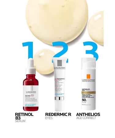 La Roche Posay RETINOL-B3 REVIVING SERUM THAT REDUCES THE APPEARANCE OF AGING AND WRINKLES-30ML PASSI.3306 - Buy Online on GoSupps.com