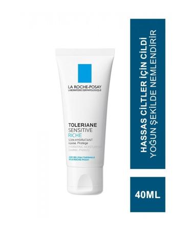La Roche Posay Toleriane Sensitive Rich 48-Hour Moisturizing Cream for Dry and Sensitive Skin - Face Cream 40 / ml.