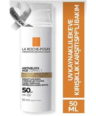 La Roche Posay UV Anti-Spot and Anti-Wrinkle Care Cream Spf50+ 50ml Pinkestcosmetics