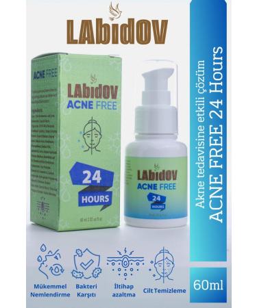 LAbidOV Acne Free 24 Hours Cream (EFFECTIVE CREAM AGAINST ACNE AND BLACK SPOTS 60 ML)