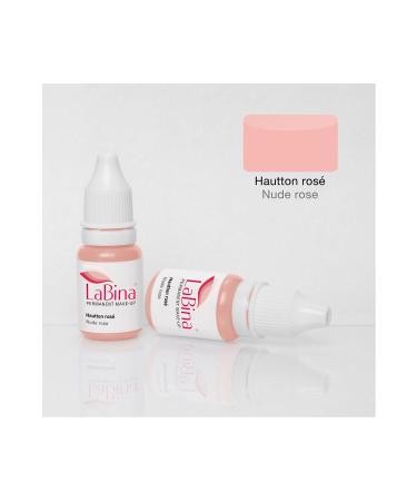 LABINA Hautton Ros - Light Rose Pink Permanent Makeup Pigmentation Lip Contour Camouflage Paint 10 ml