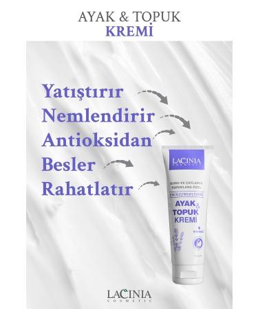 Lacinia Foot And Heel Cream 75 ml - Buy Online on GoSupps.com